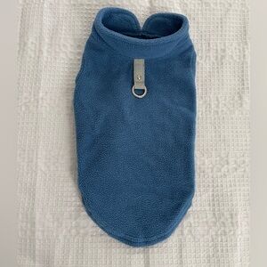 Gooby Blue Fleece Dog Sweater